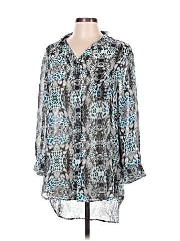 TWO by Vince Camuto 3/4 Sleeve Blouse (view 1)