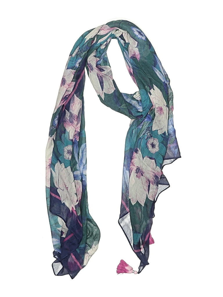 Pre-owned Unbranded Scarf In Blue