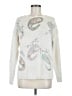 Shenanigans Hearts Ivory Pullover Sweater Size M - photo 1