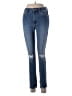 Just Black Hearts Blue Jeans Size 26 waist - photo 1