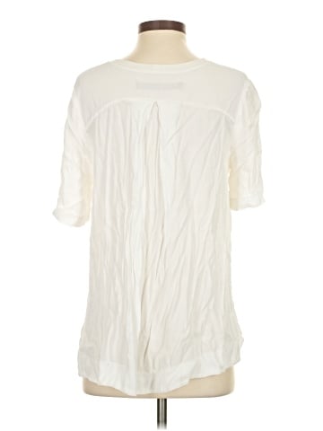 Enza Costa Short Sleeve Blouse (view 2)