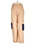 Unbranded 100% Polyester Color Block Tan Cargo Pants Size XL - photo 2