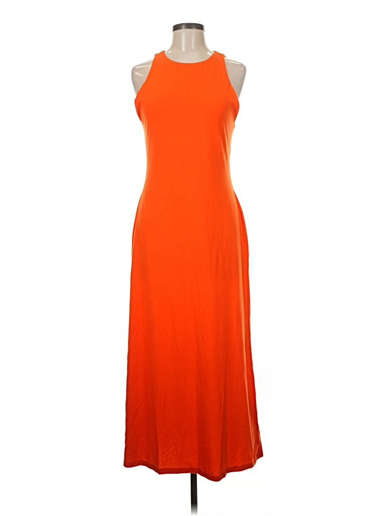 Pre-owned Reformation Casual Dress In Orange