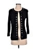 Rafaella Studio 100% Cotton Black Cardigan Size S - photo 1