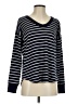 Lou & Grey Stripes Black Pullover Sweater Size XS - photo 1