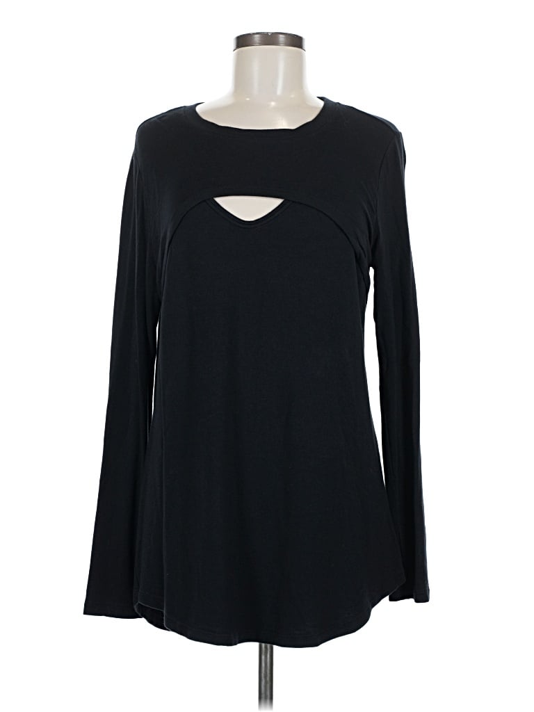 Pre-owned Cabi Long Sleeve T-shirt In Black