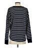 Lou & Grey Stripes Black Pullover Sweater Size XS - photo 2