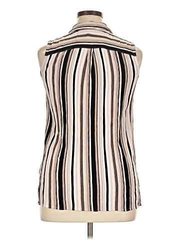I.N. Studio Sleeveless Button-Down Shirt (view 2)