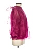 CeCe 100% Polyester Pink 3/4 Sleeve Blouse Size M - photo 4