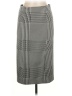 Ann Taylor Houndstooth Gray Formal Skirt Size 6 - photo 1