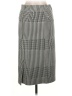 Ann Taylor Houndstooth Gray Formal Skirt Size 6 - photo 2
