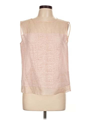 Rebecca Taylor Sleeveless Silk Top (view 1)