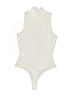 Ladaire Ivory White Bodysuit Size S - photo 2