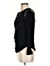 Joseph A. 100% Viscose Black Long Sleeve Blouse Size S - photo 5