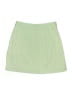 Sport Haley Solid Green Casual Skirt Size 6 - photo 1
