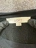 Ann Taylor LOFT 100% Polyester Solid Black Pullover Sweater Size S - photo 7