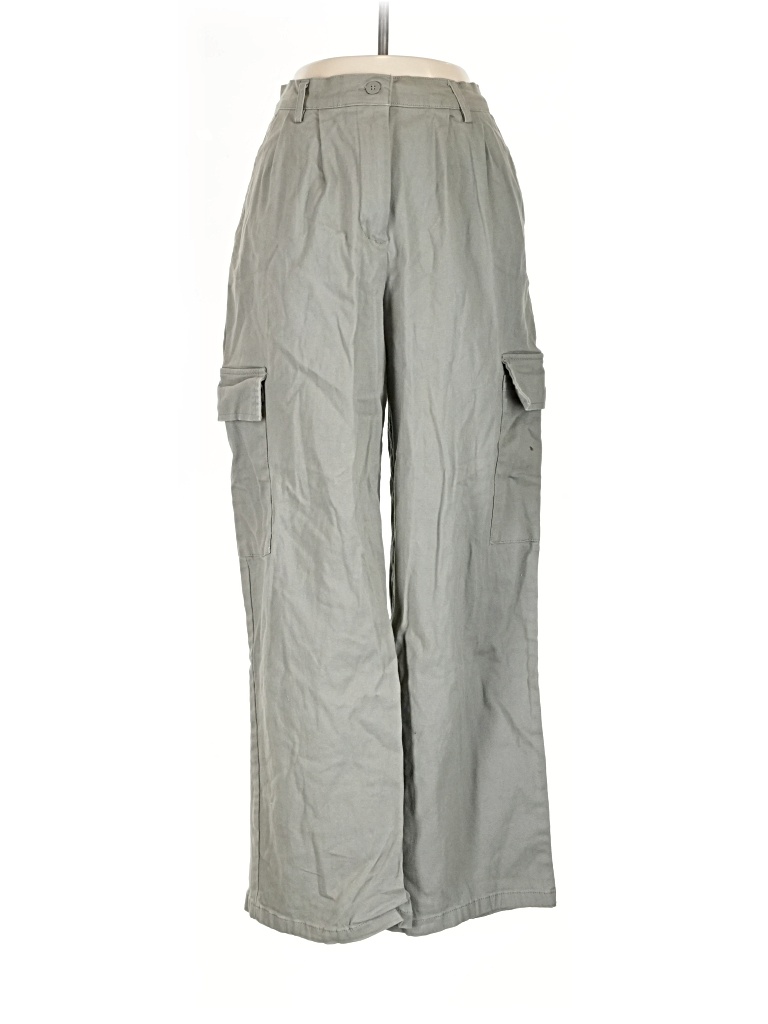 Pre-owned Hunter & Brown Cargo Pants In Gray