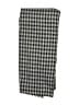 Unbranded Checkered-gingham Gray Scarf One size - photo 2