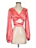 Banjul Pink Long Sleeve Blouse Size S - photo 1