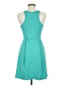Dina Be 100% Polyester Solid Teal Casual Dress Size M - photo 2