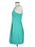 Dina Be 100% Polyester Solid Teal Casual Dress Size M - photo 5