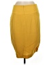 The Limited Solid Yellow Formal Skirt Size 6 - photo 2