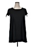 Pink Rose Black Short Sleeve T-Shirt Size XL - photo 1