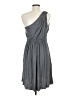 BCBGeneration Solid Gray Casual Dress Size 8 - photo 2