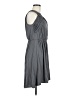BCBGeneration Solid Gray Casual Dress Size 8 - photo 4
