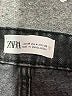 Zara Hearts Black Denim Shorts Size 4 - photo 3