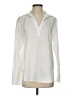 Lou & Grey Ivory Long Sleeve Blouse Size XS - photo 1