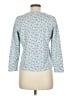 Basic Editions Blue Long Sleeve Polo Size M - photo 2