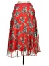 Soprano Paisley Red Casual Skirt Size S (estimated) - photo 2