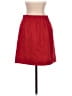 J.Crew Solid Red Wool Skirt Size 0 - photo 2