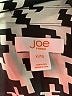 Joe Fresh Houndstooth Silver Long Sleeve Blouse Size XL - photo 7