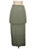 Alice + Olivia Solid Green Wool Skirt Size S - photo 2