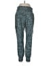 Athleta Animal Print Teal Active Pants Size L - photo 2