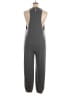 Unbranded 100% Polyester Solid Gray Jumpsuit Size XL - photo 2