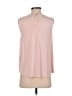 Mossimo 100% Polyester Pink Sleeveless Blouse Size S - photo 2