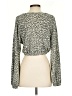 Altar'd State Animal Print Gray Cardigan Size XS - photo 2