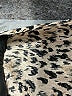 A.L.C. 100% Silk Animal Print Tan Brown Short Sleeve Silk Top Size 0 - photo 7