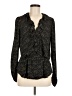 CAbi 100% Polyester Black Long Sleeve Blouse Size M - photo 1