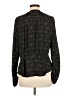 CAbi 100% Polyester Black Long Sleeve Blouse Size M - photo 2