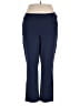 D&Co. Solid Blue Active Pants Size 16 - photo 1