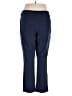 D&Co. Solid Blue Active Pants Size 16 - photo 2