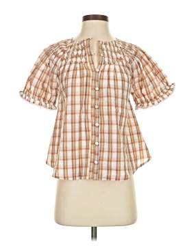Anthropologie Short Sleeve Blouse