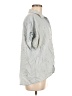Current Air Gray 3/4 Sleeve Button-Down Shirt Size M - photo 4