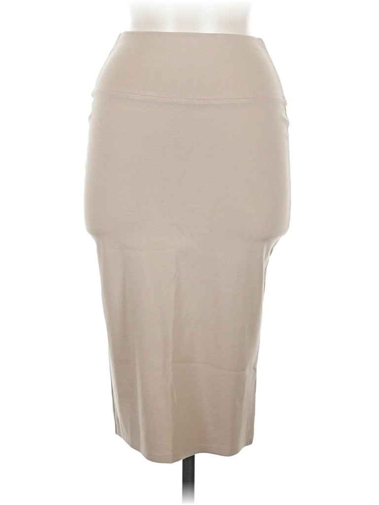 Pre-owned Assorted Brands Formal Skirt In Brown