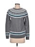 Talbots Argyle Gray Pullover Sweater Size S - photo 1