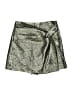 Zara Metallic Silver Skort Size XS - photo 1